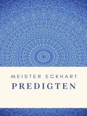 cover image of Meister Eckhart--Predigten